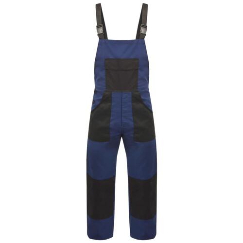 Bib overalls til mænd str. XXL blå