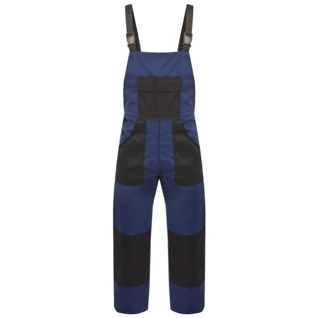 Bib overalls til mænd str. XXL blå