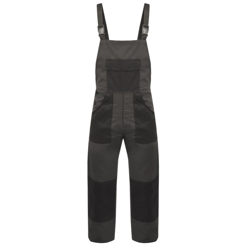 Bib overalls til mænd str. M grå