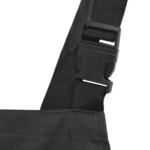 Bib overalls til mænd str. XL grå