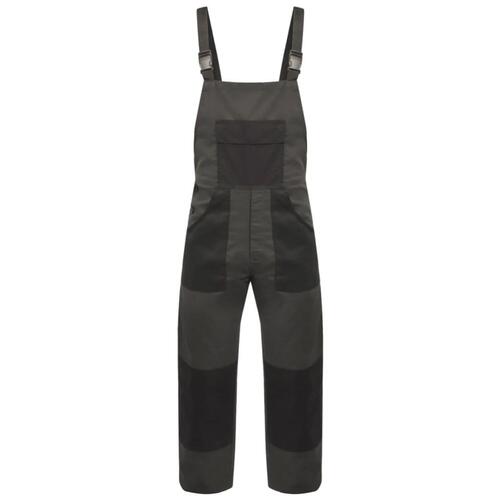 Bib overalls til mænd str. XXL grå
