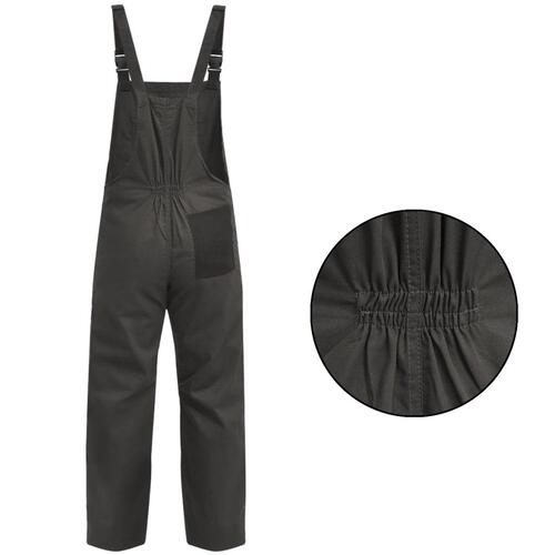 Bib overalls til mænd str. XXL grå