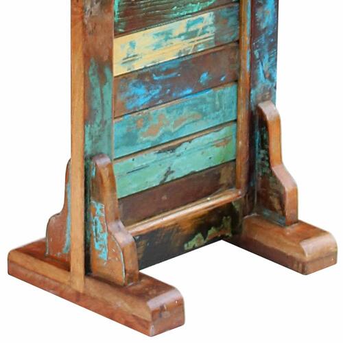 Entrespejl 47x23x180 cm massivt genbrugstræ