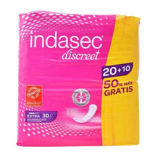 Inkontinens Hygiejnebind Indasec Dermoseda - 20 Enheder