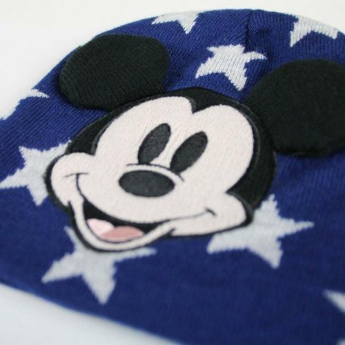 Mickey Mouse børnehue - marineblå, onesize