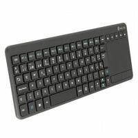 Trådløst tastatur NGS NGS-KEYBOARD-0240 Bluetooth Sort