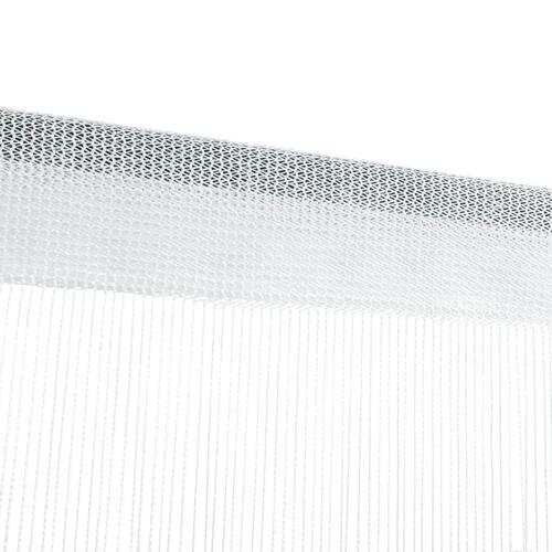 Trådgardiner 2 stk. 100 x 250 cm hvid