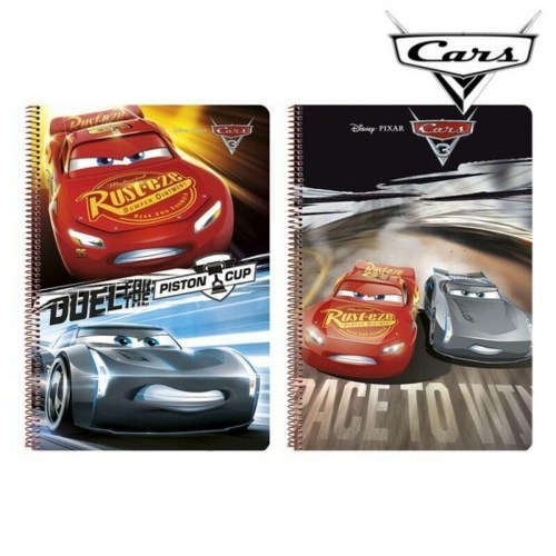 Cars ringbog A4 - 80 ark, kvadreret (4 mm)