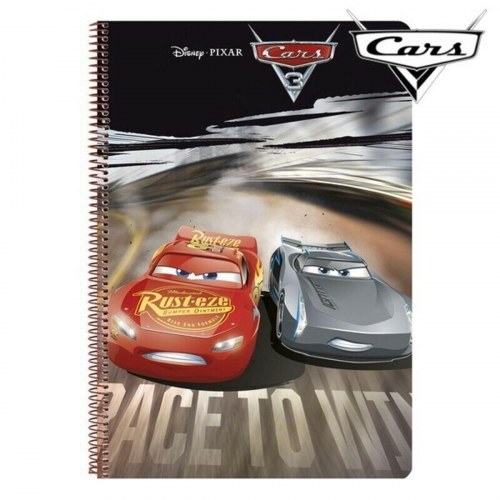 Cars ringbog A4 - 80 ark, kvadreret (4 mm)