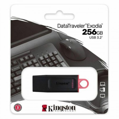 Kingston DataTraveler Exodia DTX USB-stik 32 GB - sort