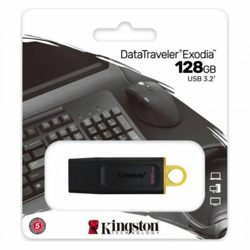 Kingston DataTraveler Exodia DTX USB-stik 32 GB - sort