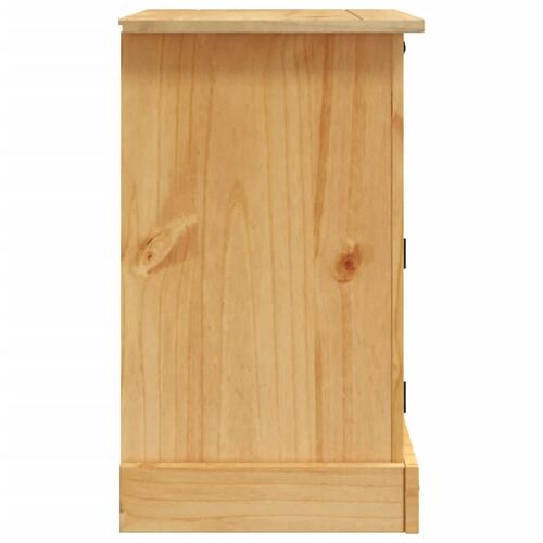 Sengebord Corona-serien 53x39x66 cm mexicansk fyrretræ