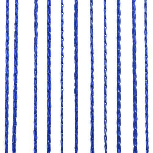 Trådgardiner 2 stk. 140 x 250 cm blå
