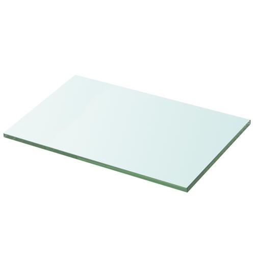 Hylde glaspanel klar 30x20 cm