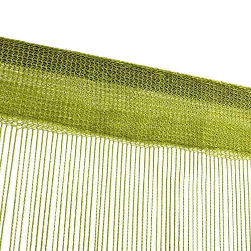 Trådgardiner 2 stk. 100 x 250 cm grøn