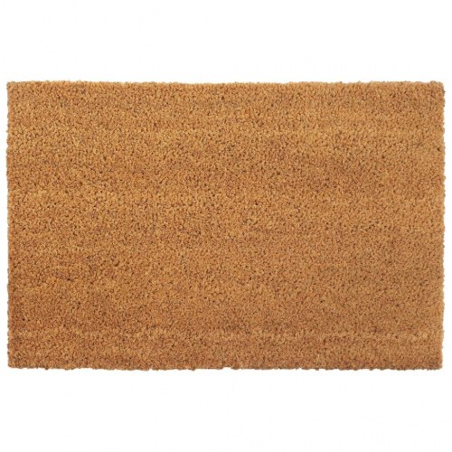 Dørmåtter 2 stk. coir 24 mm 40 x 60 cm naturfarvet