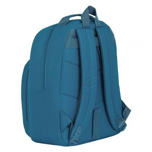 BlackFit8 M773 skoletaske - blå rygsæk til børn 32 × 42 × 15 cm