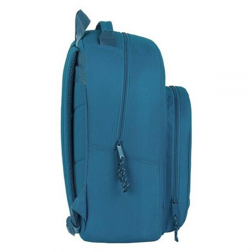 BlackFit8 M773 skoletaske - blå rygsæk til børn 32 × 42 × 15 cm