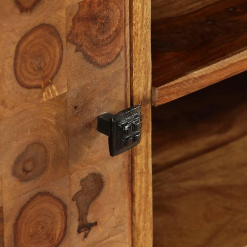 TV-skab massivt akacietræ 120 x 30 x 40 cm