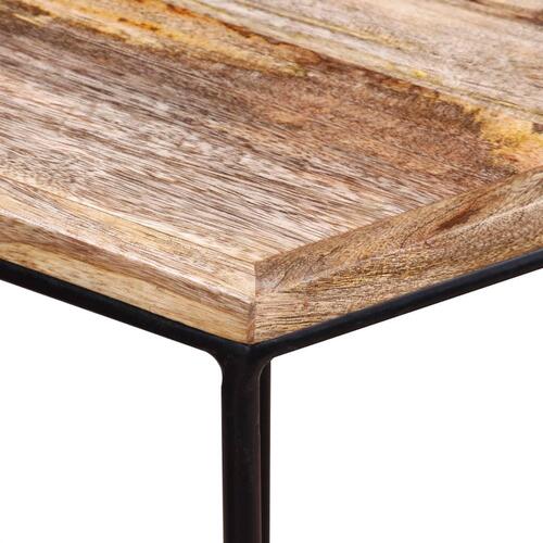 Sofabord 56x48x40 cm massivt mangotræ