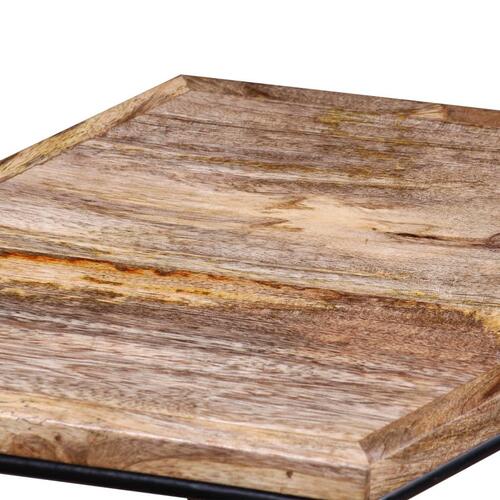 Sofabord 56x48x40 cm massivt mangotræ