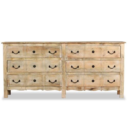 Skænk 200x40x90 cm massivt mangotræ