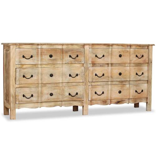 Skænk 200x40x90 cm massivt mangotræ