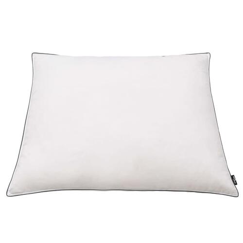 Puder 2 stk. dun-/fjerfyld let 80x80 cm hvid