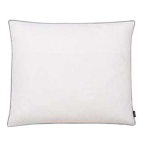 Puder 2 stk. dun-/fjerfyld let 70x60 cm hvid
