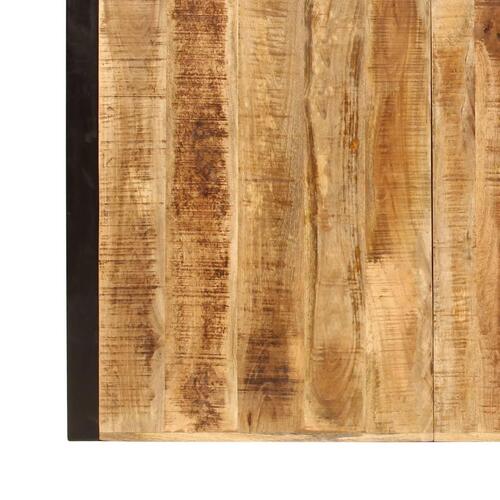 Spisebord i massivt ru mangotræ 180 cm