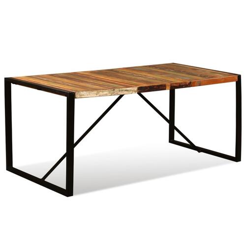 Spisebord 180 cm massivt genbrugstræ