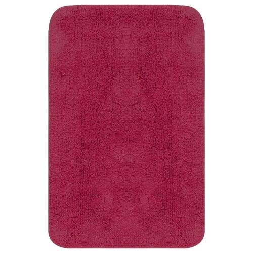 Bademåttesæt i 3 dele stof fuchsia