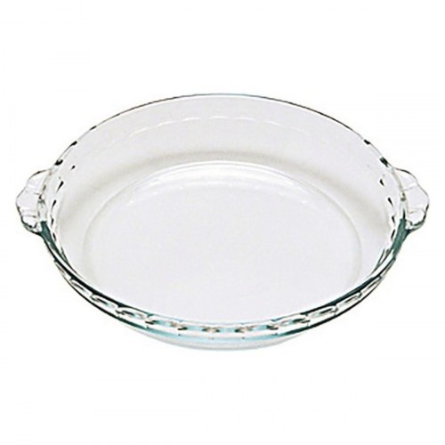 Pyrex kageform i glas, gennemsigtig - 26 × 23 × 5 cm