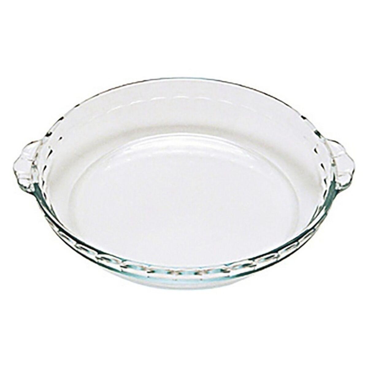 Pyrex kageform i glas, gennemsigtig - 26 × 23 × 5 cm