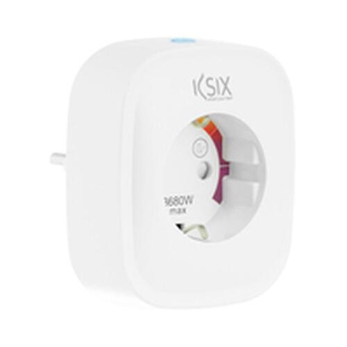 KSIX Smart Energy Slim WiFi smart-stik 250 V - Hvid