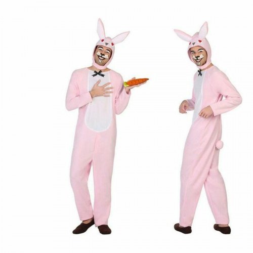 Voksenkostume - Pink dyr, XL