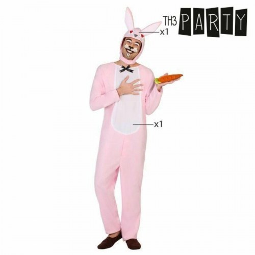 Voksenkostume - Pink dyr, XL