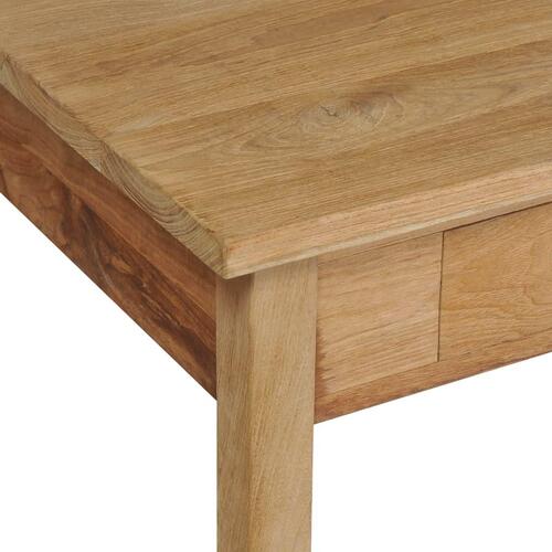 Sofabord 100x60x35 cm massivt teaktræ