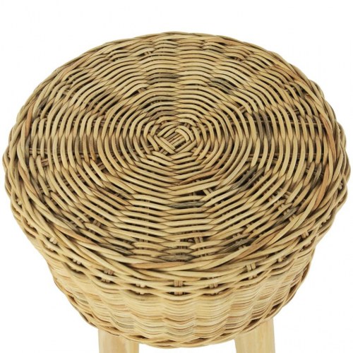 Barstol naturligt rattan