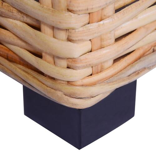 Sofasæt 18 dele naturlig rattan