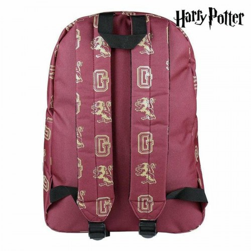 Harry Potter skoletaske - rødbrun Gryffindor 30×44×12 cm