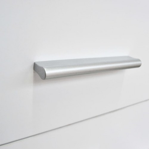 Skænk konstrueret træ 71 x 35 x 88 cm hvid