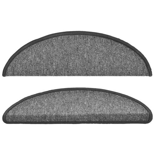 15 stk. trappemåtter 56 x 17 x 3 cm mørkegrå