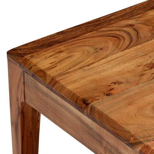 Sofabord massivt træ 88 x 50 x 38 cm