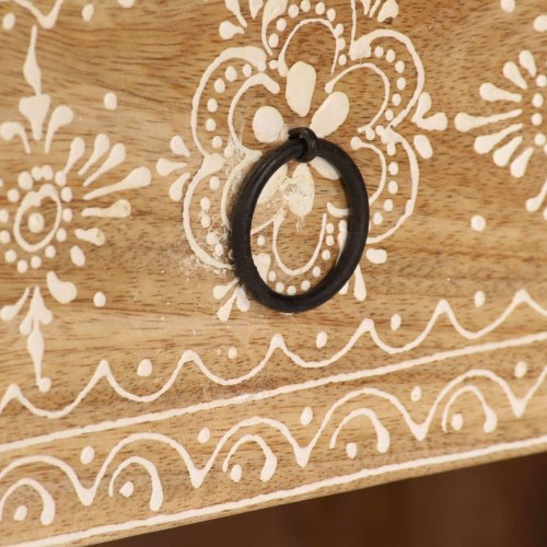 TV-skab i massivt mangotræ 120 x 30 x 40 cm