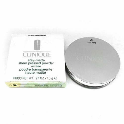 Clinique Stay-Matte Sheer Pressed Powder - 04 Stay Honey 7,6 g