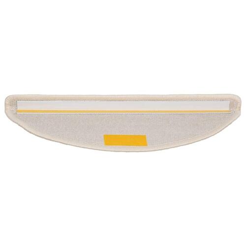 15 stk. trappemåtter 56x17x3 cm hvid