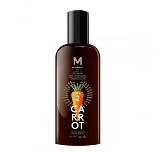 Mediterraneo Sun Carrot Suntan Oil SPF 2 - 100 ml spray