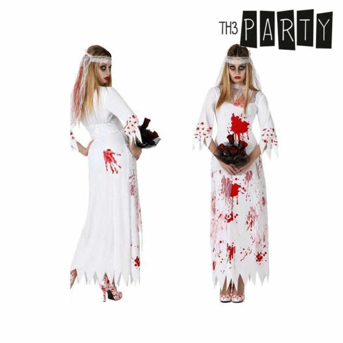 Voksenkostume - Hvid “Morder mand”, dame, XL (2 dele)