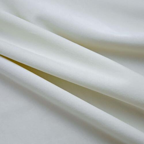 Lysdæmpende gardiner 2 stk. med ringe 140 x 245 cm fløjl creme